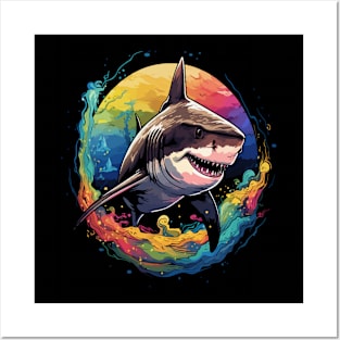 Shark Earth Day Posters and Art
